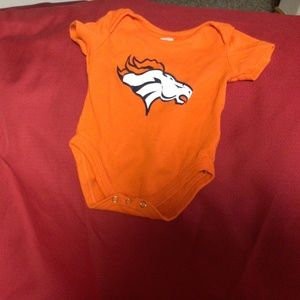 NFL DENVER BRONCOs baby onesie